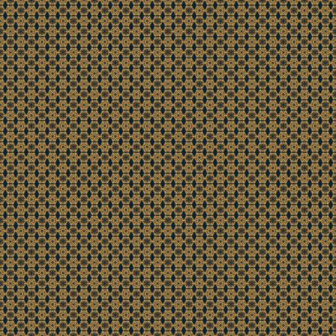 Altın süslemeli ve mavi arka planlı vektör çiçekli zarif bir davetiye kartı. Altın gradyanı olan klasik dikişsiz desen.