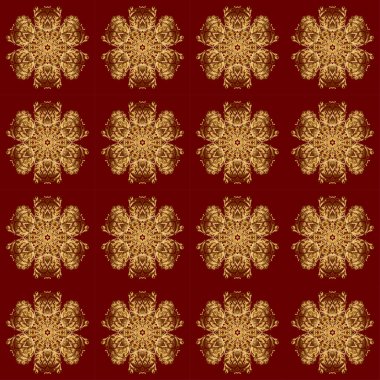 Kırmızı geometrik vektör pürüzsüz desen, soyut arkaplan.