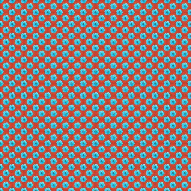 Güzel suluboya kozmos çiçekleri, parlak tablolar çiçek desenlerine ilham kaynağı oldu. Turuncu, mavi ve pembe renklerde raster pürüzsüz desen.