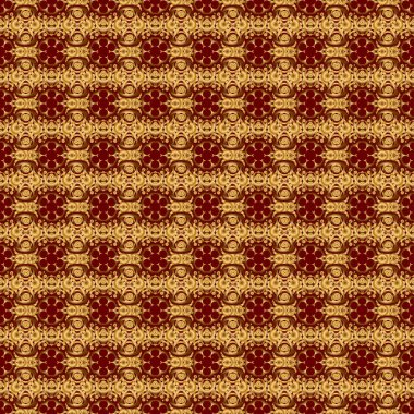 Kırmızı geometrik vektör pürüzsüz desen, soyut arkaplan.