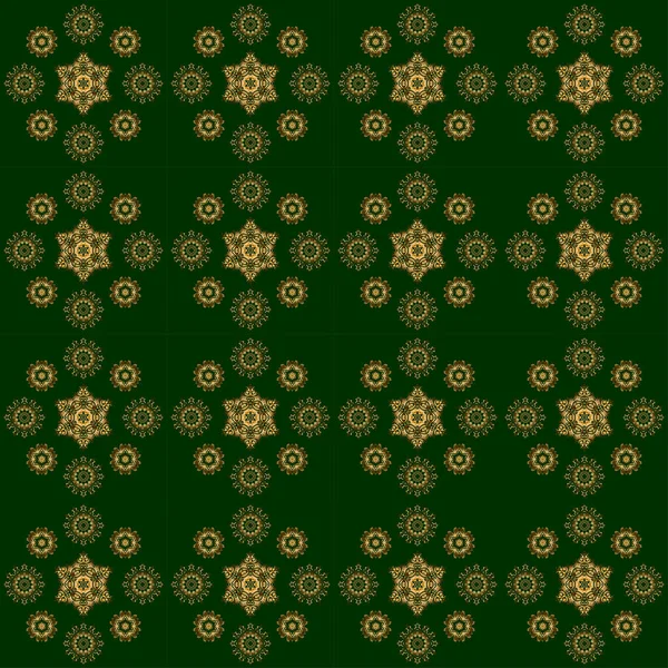 Vecteur Géométrique Vert Motif Sans Couture Fond Abstrait — Image vectorielle