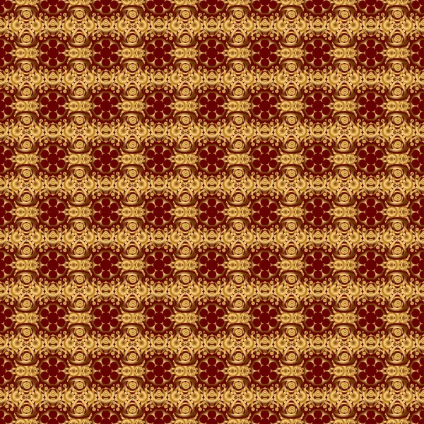 Красный Геометрический Вектор Бесшовный Узор Абстрактный Фон — стоковый вектор