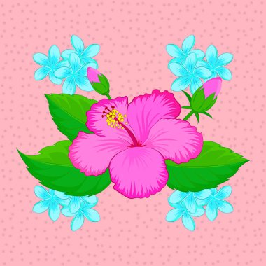 Renksiz çiçek vektör deseni 