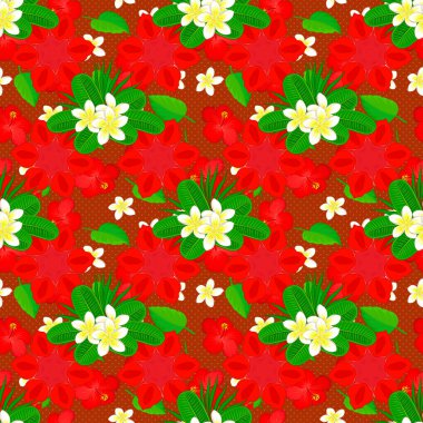 Eski bir çiçek süsü. Soyut klasik dikişsiz desen