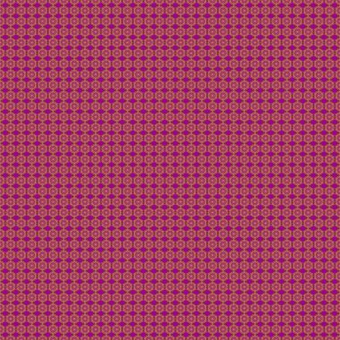 Mor ve altın renkli tekstil baskısı. Çiçek kiremitleri. İslam tasarımı. Kusursuz desenli oryantal süs.