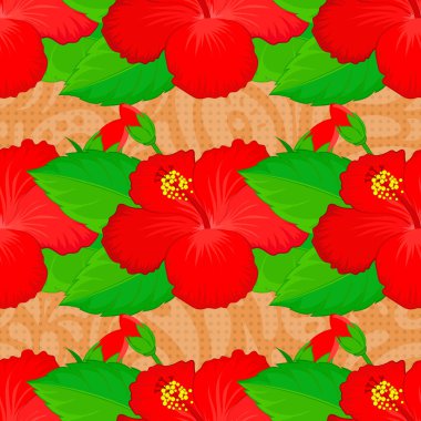 Renksiz çiçek vektör deseni 