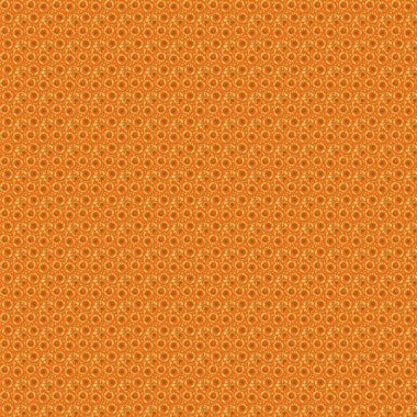 Parlayan Altın Elementlerle Zarif Noel Arkaplanı. Turuncu arka planda altın gibi kusursuz bir desen var. Raster illüstrasyonu.