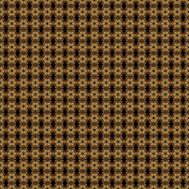 Siyah arka planda altın ızgara. Art deco tarzı, modaya uygun klasik tasarım öğesi. Altın rengi elementlerle güzel bir artdeco şablonu. Altın soyut geometrik kusursuz desen.