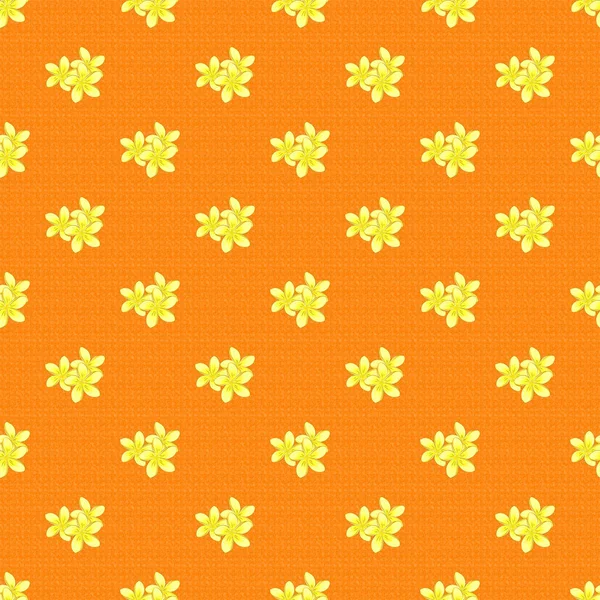 カラーシームレスな花柄ベクトルイラスト — ストックベクタ