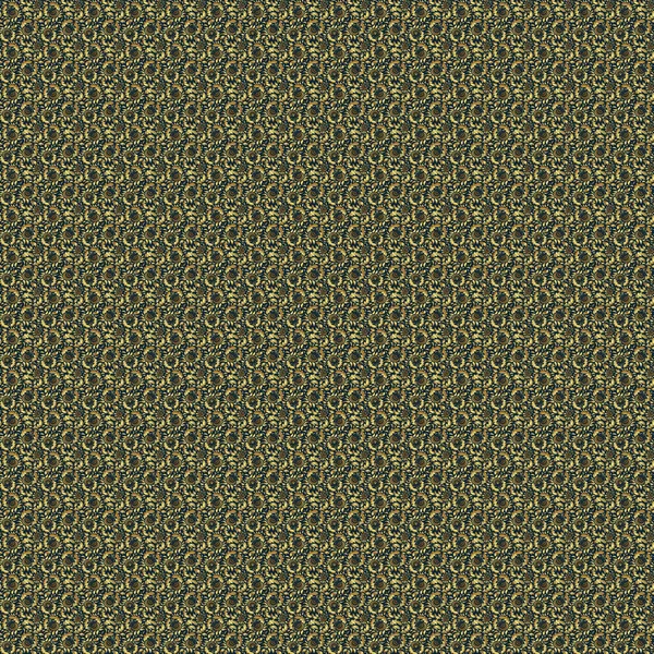 Зелений Золотий Вінтажний Орнамент Безшовний Візерунок — стоковий вектор