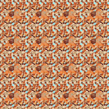 Eski bir çiçek süsü. Soyut klasik dikişsiz desen