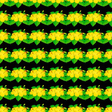 Web sayfaları, düğün davetiyeleri, tekstil, duvar kağıtları için vektör romantik arka plan. Siyah arka planda suluboya çiçekleri pürüzsüz desen.