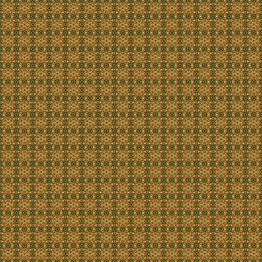 Yeşil arka planda barok tarzında kusursuz bir doğulu süsü. Geleneksel klasik altın desen.