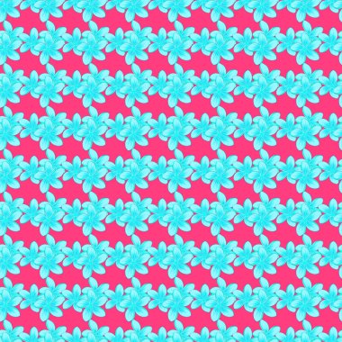 Renksiz çiçek vektör deseni 