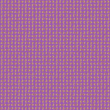 Geleneksel Tayland altın arka planı ve ızgaralı dokusu. Baskı, kumaş ya da tekstil için altın desenli Tayland ipeği tasarımı. Tayland hattı, menekşe arkaplanda altın desenli..