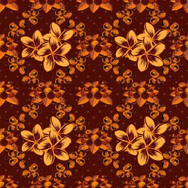 Renksiz çiçek vektör deseni 