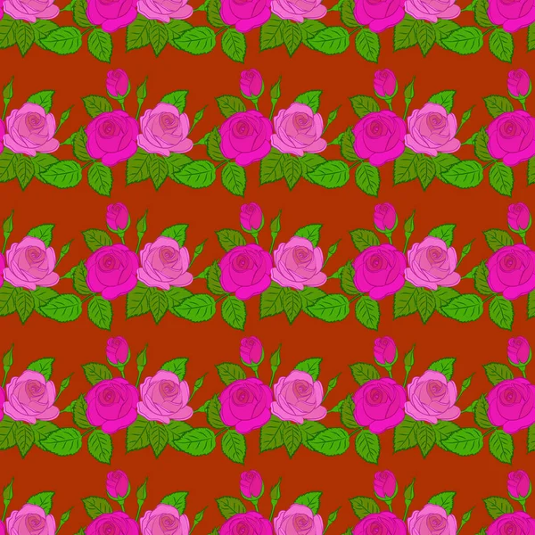 Adorno Floral Vintage Patrón Clásico Abstracto Sin Costura — Archivo Imágenes Vectoriales