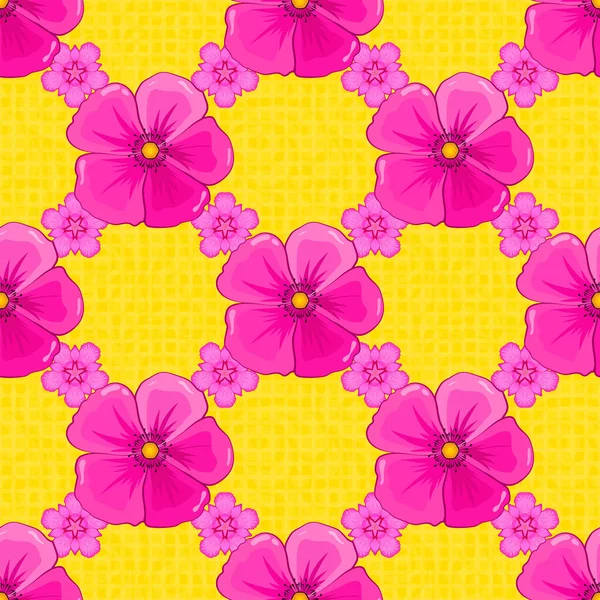 Floraler Hintergrund Aquarell Effekt Textildruck Für Bettwäsche Jacke Verpackungsdesign Stoff — Stockvektor