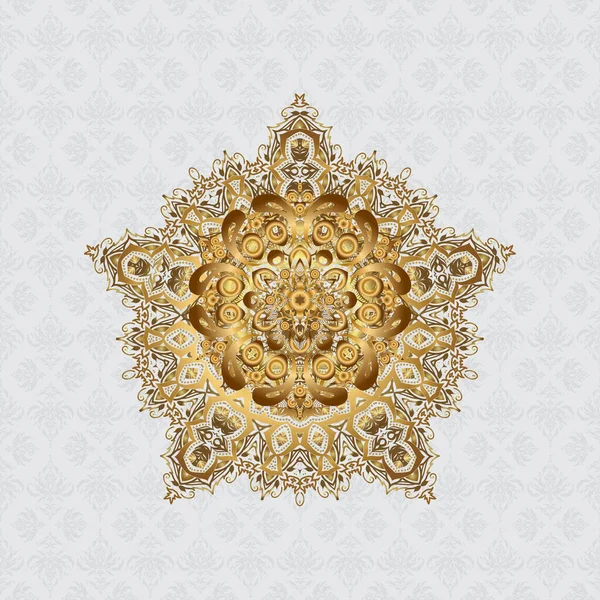 Logo Géométrique Simple Mandala Marque Emblème Élément Société Vectorielle Surround — Image vectorielle