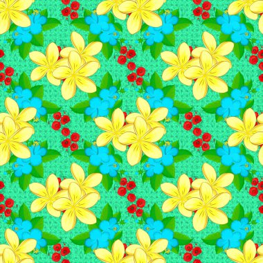 Renksiz çiçek vektör deseni 