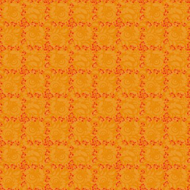 Davetiye şablonu için siyah, turuncu ve sarı renklerde soyut vektörsüz desen.