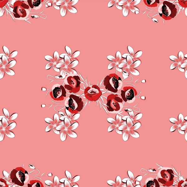 Adorno Floral Vintage Patrón Clásico Abstracto Sin Costura — Vector de stock