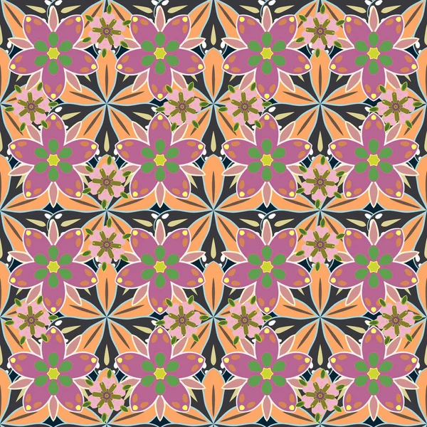 Soyut vektör dokusu. Bej, pembe ve gri, dikişsiz desen. Düşük polyester desenli resimleme.