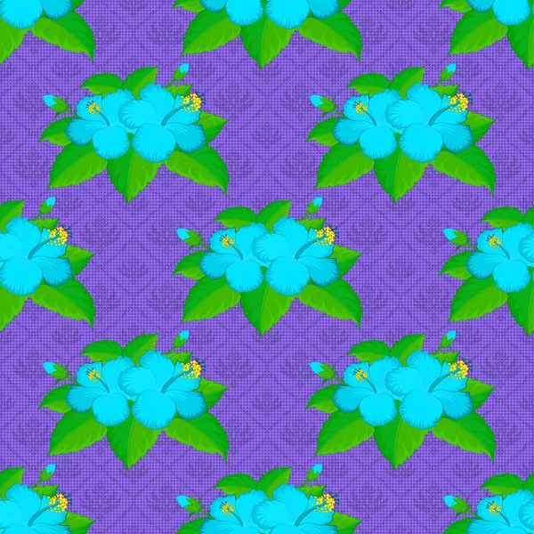 Couleur Motif Vecteur Floral Sans Couture — Image vectorielle