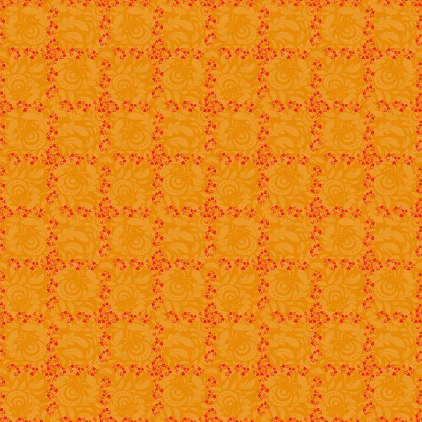 Абстрактный Векторный Узор Черного Оранжевого Желтого Цветов Приглашения — стоковый вектор