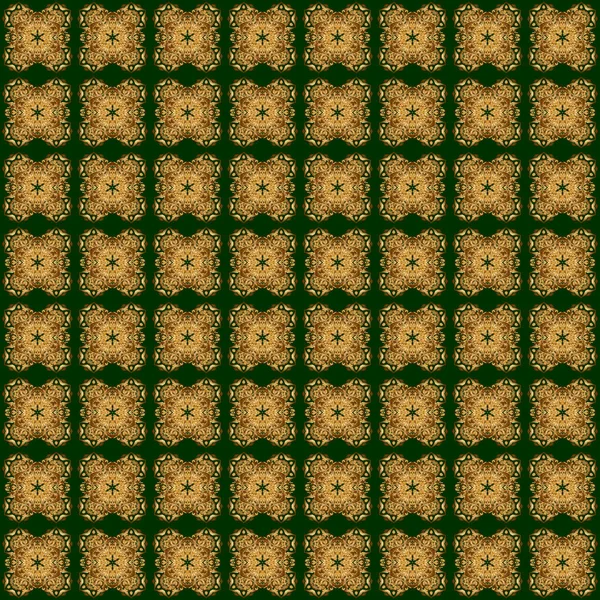 Soyut lüks dekore edilmiş parlak doku. Tasarımlar için harika bir arkaplan. Parlak dekorasyon kapağı tatil davetiyesi. Altın mandala. Vektör altın parıltı deseni.