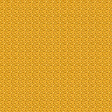 Vektör altın pürüzsüz desen. Sarı arkaplandaki altın elementlerin dokusu.