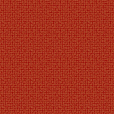 Altın Elementli Zarif Noel Posteri Şablonu. Kırmızı arka planda lüks süs eşyası olan kusursuz bir desen. Vektör illüstrasyonu.