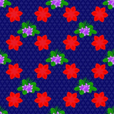 Renksiz çiçek vektör deseni 