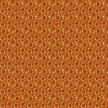 Vektör parlak metal yüzey pürüzsüz desen. Kahverengi arkaplanda soyut altın elementler.