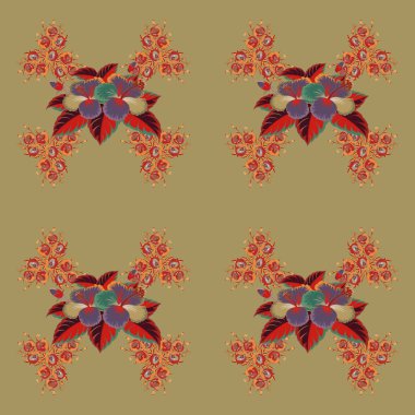 Kusursuz çiçek vektör çizimi