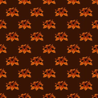 Renksiz çiçek vektör deseni çizimi