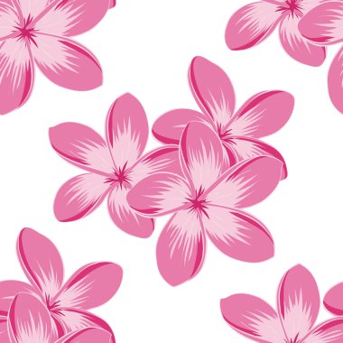 Mor, morumsu ve pembe renklerde kusursuz el yapımı bir çiçek deseni..