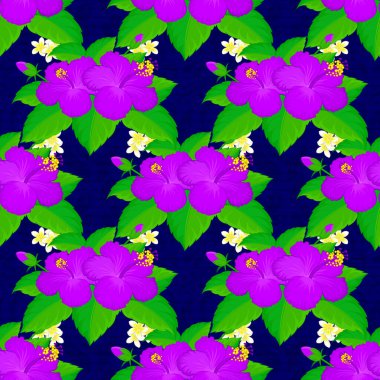 Renksiz çiçek vektör deseni 