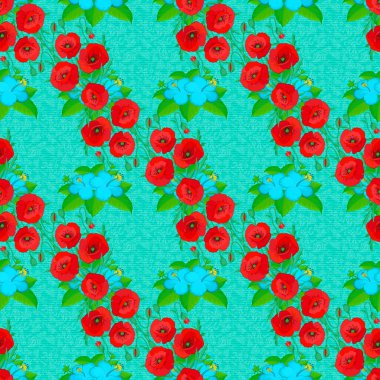 Renksiz çiçek vektör deseni 