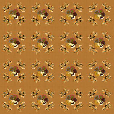 Renksiz çiçek vektör deseni 