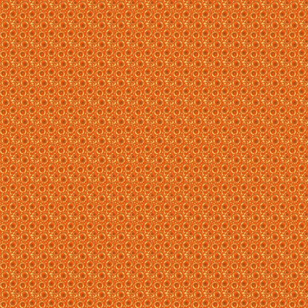 Islamitisch Ontwerp Bloementegels Naadloos Patroon Oosterse Ornament Oranje Gouden Textielprint — Stockvector
