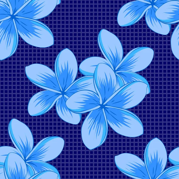 Farbe Nahtlose Florale Vektormuster Illustration — Stockvektor