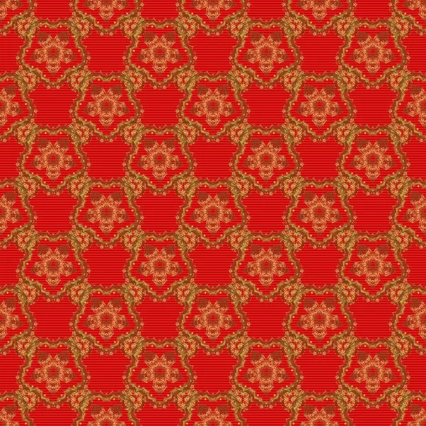 Éléments Métalliques Pour Cadre Ruban Bannière Mandalas Modèle Vectoriel Lumineux — Image vectorielle