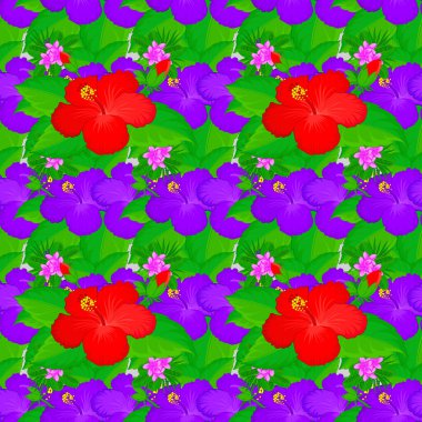 Renksiz çiçek vektör deseni 