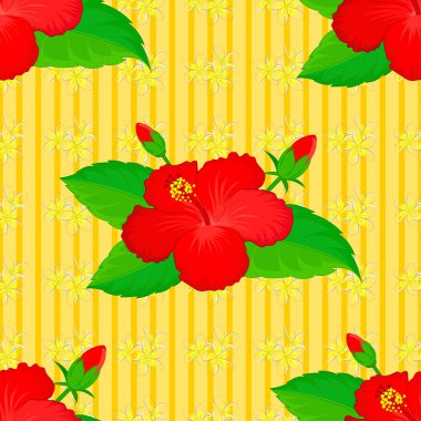 Renksiz çiçek vektör deseni 