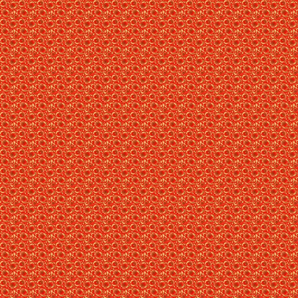 Ornement Orientation Traditionnel Ornement Vintage Classique Sur Fond Rouge Motif — Image vectorielle