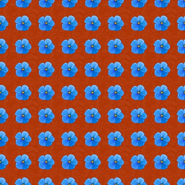 Αφηρημένο Διανυσματικό Φόντο Floral Απρόσκοπτη Μοτίβο Ανθισμένα Λουλούδια Σύμπαν Και — Διανυσματικό Αρχείο