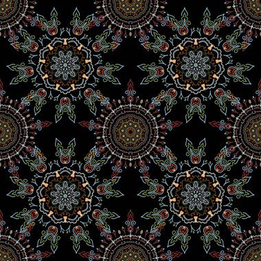 İple bağlanmış bej, mavi ve kahverengi renklerde balık ağı deseni. Vektör duvar kağıdı.