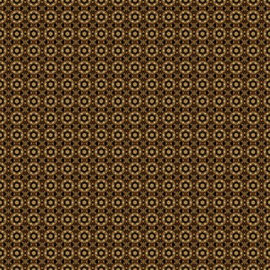 Altın doku. Soyut geometrik çizim. Kusursuz geometrik desen. Altın elementli geometrik süs. Siyah zemin üzerinde altın gradyanı olan pürüzsüz bir desen..