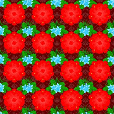 Kusursuz çiçek vektör çizimi